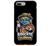 Carcasa para iPhone 7 Plus/8 Plus Educar y Celebrar el diseño de Humor del Aula del Profesor