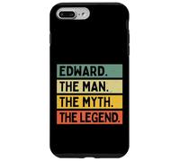 Carcasa para iPhone 7 Plus/8 Plus Edward The Man The Myth The Legend - Cita Personalizada Divertida