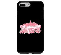 Carcasa para iPhone 7 Plus/8 Plus EE.UU. Capital Washington D.C Horizonte con Flores de Cerezo