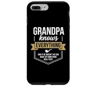 Carcasa para iPhone 7 Plus/8 Plus El Abuelo Sabe Todo lo Que Dice el Orgullo del Abuelo