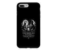 Carcasa para iPhone 7 Plus/8 Plus El Amanecer Divide a los Amantes del Sol y la Luna celestiales nocturnos
