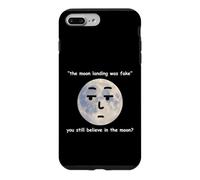 Carcasa para iPhone 7 Plus/8 Plus El Aterrizaje en la Luna fue una teoría Falsa y Divertida de la conspiración