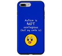 Carcasa para iPhone 7 Plus/8 Plus El Autismo no es contagioso Mi Sonrisa Tea Neurodiversidad Aceptar