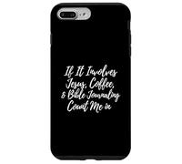 Carcasa para iPhone 7 Plus/8 Plus El café de Jesús y el Diario bíblico cuentan Conmigo