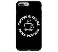 Carcasa para iPhone 7 Plus/8 Plus El café me da para Poderes Divertido café paraprofesional