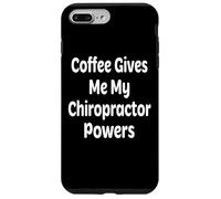 Carcasa para iPhone 7 Plus/8 Plus El café me da Poderes quiropráctico Divertido quiropráctico