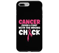 Carcasa para iPhone 7 Plus/8 Plus El cáncer se peleó con la Chica equivocada Krebs Brustkrebs