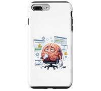 Carcasa para iPhone 7 Plus/8 Plus El Cerebro Necesita actualizarse: un Pensamiento exagerado Divertido