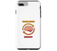 Carcasa para iPhone 7 Plus/8 Plus El Cerebro Necesita reiniciarse Funny Mind Reload Humor