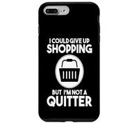 Carcasa para iPhone 7 Plus/8 Plus El Comprador podría Renunciar a Las Compras, Pero no un Adicto a Las Compras