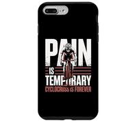 Carcasa para iPhone 7 Plus/8 Plus El Dolor es ciclocross Temporal para Siempre Bicicleta ciclocross Bicicleta