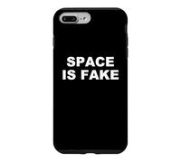 Carcasa para iPhone 7 Plus/8 Plus El Espacio es Falsa y Divertida teoría de la conspiración