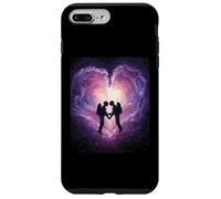 Carcasa para iPhone 7 Plus/8 Plus El Espacio-Tiempo Abraza la conexión Celestial de la Pareja interestelar