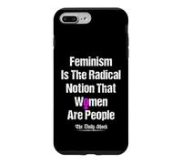 Carcasa para iPhone 7 Plus/8 Plus El Feminismo es la noción Radical de Que Las Mujeres Son Personas