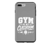 Carcasa para iPhone 7 Plus/8 Plus El Gimnasio es mi Entrenamiento para Maestros de Fitness en el Aula