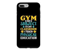 Carcasa para iPhone 7 Plus/8 Plus El Gimnasio no es una Materia Que enseño educación física