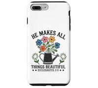 Carcasa para iPhone 7 Plus/8 Plus Él Hace Que Todas Las Cosas Hermosas Eclesiastés 3:11 Vintage