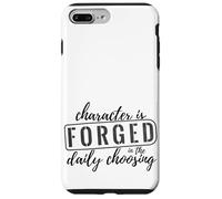 Carcasa para iPhone 7 Plus/8 Plus El Personaje se forja en la elección Diaria