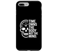 Carcasa para iPhone 7 Plus/8 Plus El Tiempo Es Dueño del Cuerpo, No De La Mente Inspiración,