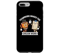 Carcasa para iPhone 7 Plus/8 Plus El Trabajo en Equipo Hace Que el Trabajo soñado Cita Humor Team Building