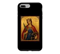 Carcasa para iPhone 7 Plus/8 Plus Elegant Catholic Icon of St. Catherine of Alexandria