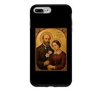 Carcasa para iPhone 7 Plus/8 Plus Elegante Icono católico de los Santos Luis y Celia Martín