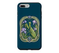 Carcasa para iPhone 7 Plus/8 Plus Elegante Mantis Religiosa Iris Art Nouveau Insecto