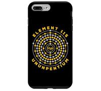 Carcasa para iPhone 7 Plus/8 Plus Element 115 Atomic Number Ununpentium Anti Gravity Moscovium