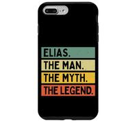 Carcasa para iPhone 7 Plus/8 Plus Elias The Man The Myth The Legend - Cita Personalizada Divertida