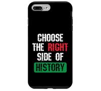 Carcasa para iPhone 7 Plus/8 Plus Elija el Lado Correcto de la Historia Cita de Libertad patriótica