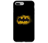 Carcasa para iPhone 7 Plus/8 Plus Emblema de Noche de héroe Amarillo con Logotipo de Batman