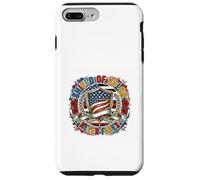 Carcasa para iPhone 7 Plus/8 Plus Emblema patriótico del Legado del Escudo del Valor