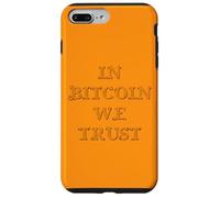 Carcasa para iPhone 7 Plus/8 Plus En Bitcoin Confiamos en Blockchain Blockchain de Contabilidad descentralizada BITICOIN