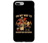 Carcasa para iPhone 7 Plus/8 Plus En mi Camino a Tomar Malas Decisiones - Funny Grilling BBQ