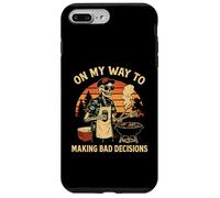 Carcasa para iPhone 7 Plus/8 Plus En mi Camino a Tomar Malas Decisiones - Funny Grilling BBQ