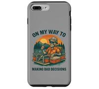Carcasa para iPhone 7 Plus/8 Plus En mi Camino a Tomar Malas Decisiones - Funny Pontoon Boating