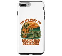 Carcasa para iPhone 7 Plus/8 Plus En mi Camino a Tomar Malas Decisiones - Funny Pontoon Boating