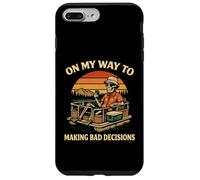 Carcasa para iPhone 7 Plus/8 Plus En mi Camino a Tomar Malas Decisiones - Funny Pontoon Boating