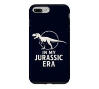 Carcasa para iPhone 7 Plus/8 Plus En mi era jurásica, Divertidos fósiles prehistóricos de Dinosaurios T-Rex