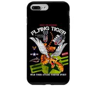 Carcasa para iPhone 7 Plus/8 Plus Enjoy Cool Funny Tiger Flying Cartoon, Wild Tiger Graphic
