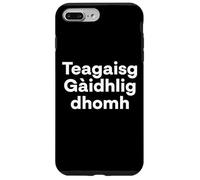 Carcasa para iPhone 7 Plus/8 Plus Enséñame gaélico escocés. Palabra Divertida del lenguaje