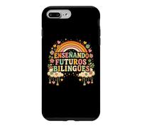 Carcasa para iPhone 7 Plus/8 Plus Ensenando Futuros Bilingües Profesor de Lengua Dual