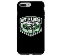Carcasa para iPhone 7 Plus/8 Plus Entra en el Perdedor, Vamos a Buscar tu diversión con Carrito de Golf de Pelota