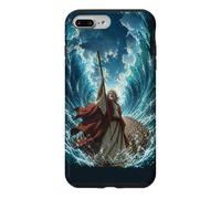 Carcasa para iPhone 7 Plus/8 Plus Epic Japanese Anime Christian Bible - Moses Parting The Sea