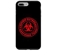 Carcasa para iPhone 7 Plus/8 Plus Equipo de Respuesta a brotes Zombies Divertido Apocalipsis Zombi
