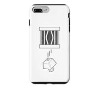 Carcasa para iPhone 7 Plus/8 Plus Equipo ESC Key Escape de código Binario Prisión Soporte técnico