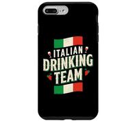 Carcasa para iPhone 7 Plus/8 Plus Equipo Italiano de Beber Divertido Beber Amante de la Cerveza Beer Pong
