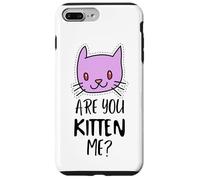 Carcasa para iPhone 7 Plus/8 Plus ¿Eres Gatito, Tengo razón? Signo de maullido, Gatito Divertido