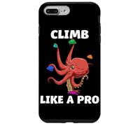 Carcasa para iPhone 7 Plus/8 Plus Escalada Divertida En Roca Octopus Rock Climbing