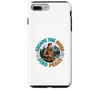 Carcasa para iPhone 7 Plus/8 Plus Escape The Noise Find Peace Naturaleza Aventura Diseño